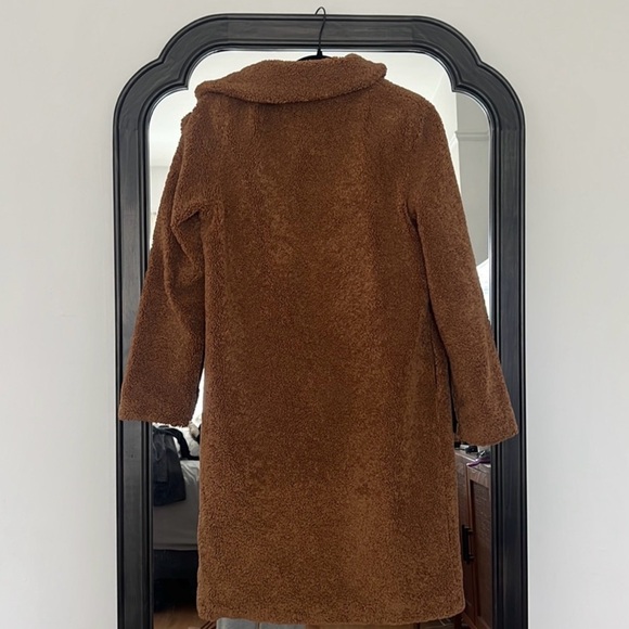 Rachel Zoe Brown Teddy Coat - Picture 4 of 5